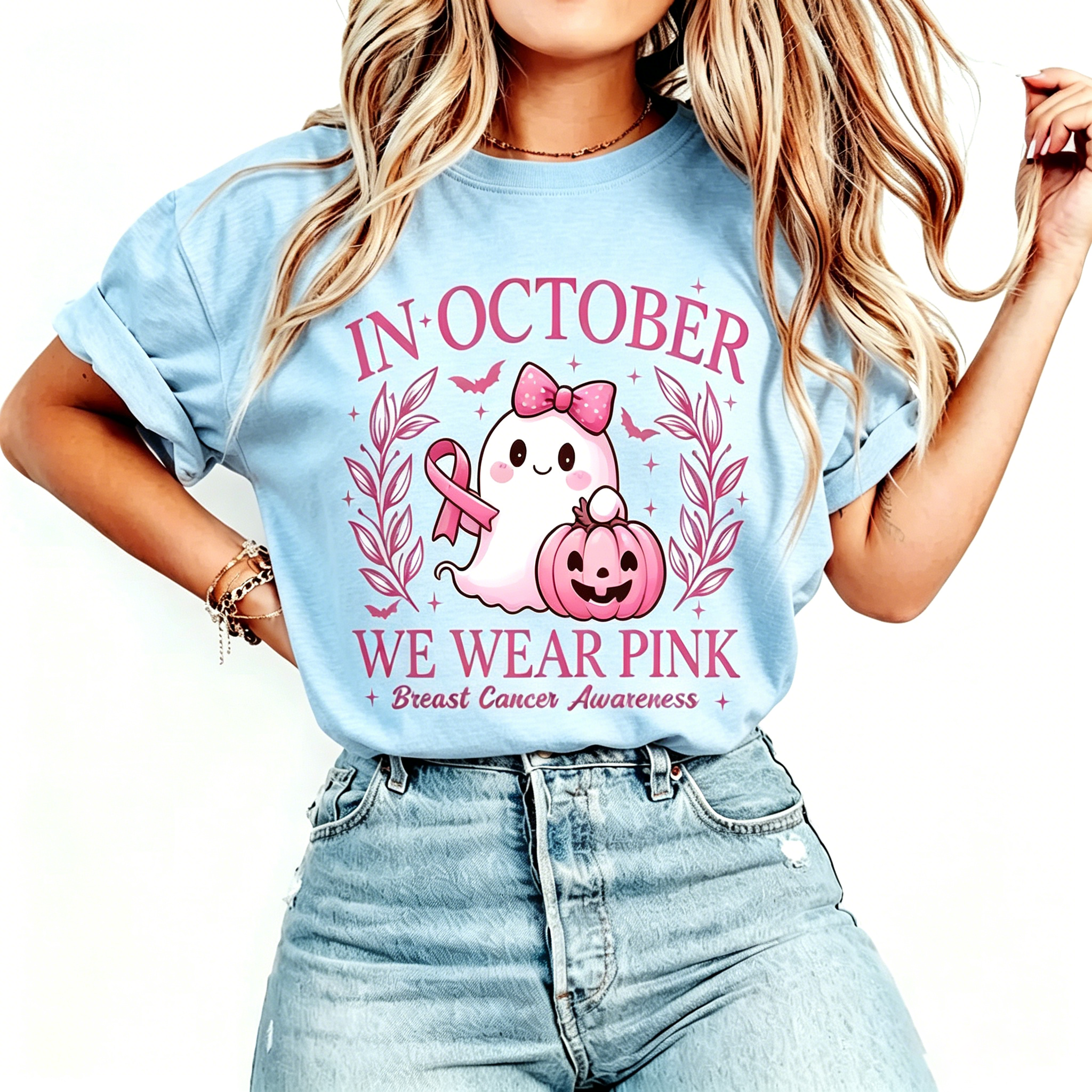 Retro Breast Cancer Awareness T-Shirt