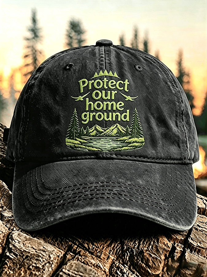 Protect Our Homeland Print Baseball Cap