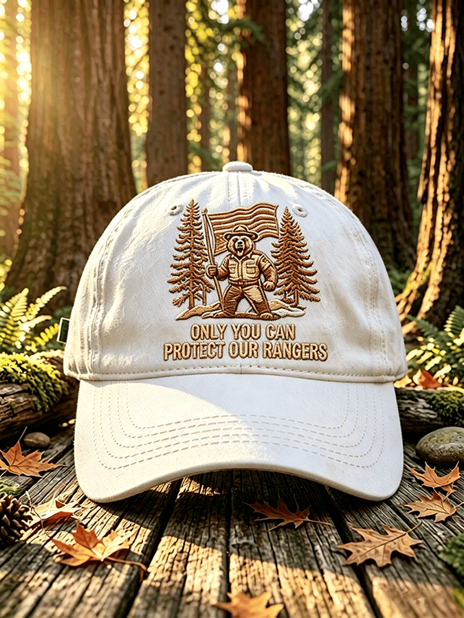 Unisex Resist Bear Printed Hat