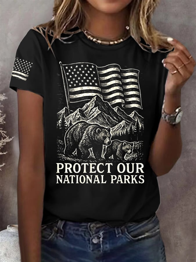 Women's National Parks Print T-shirt