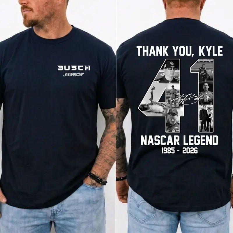 Unisex Kyle Busch 41 Tribute T-Shirt