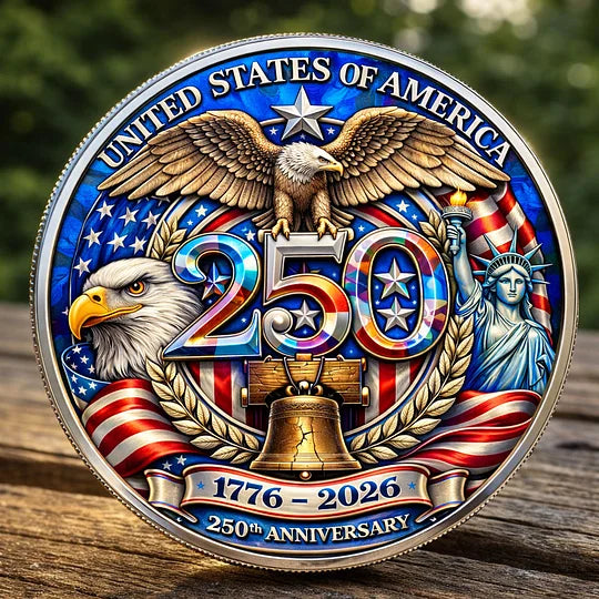 🏆New Year 60% OFF- U.S 250th Anniversary Commemorative Coin