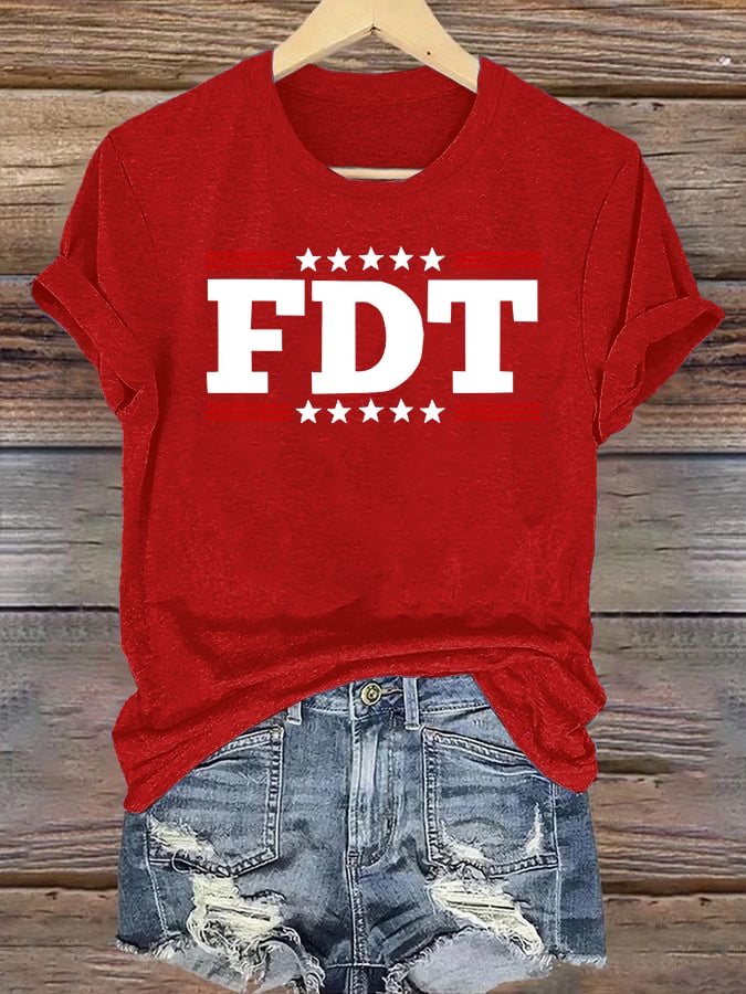 Women's  FDT Print  T-Shirt