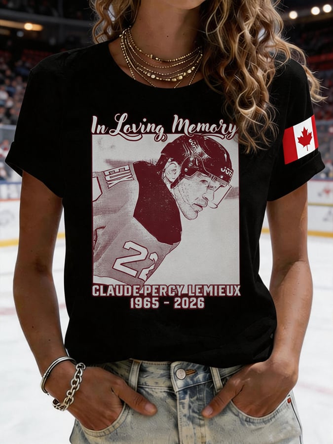 Women'S Hockey Legend Print Short-Sleeve T-Shirt