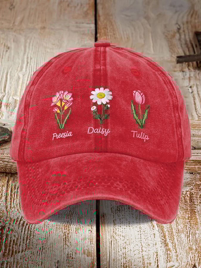 Women's Casual Floral Hat