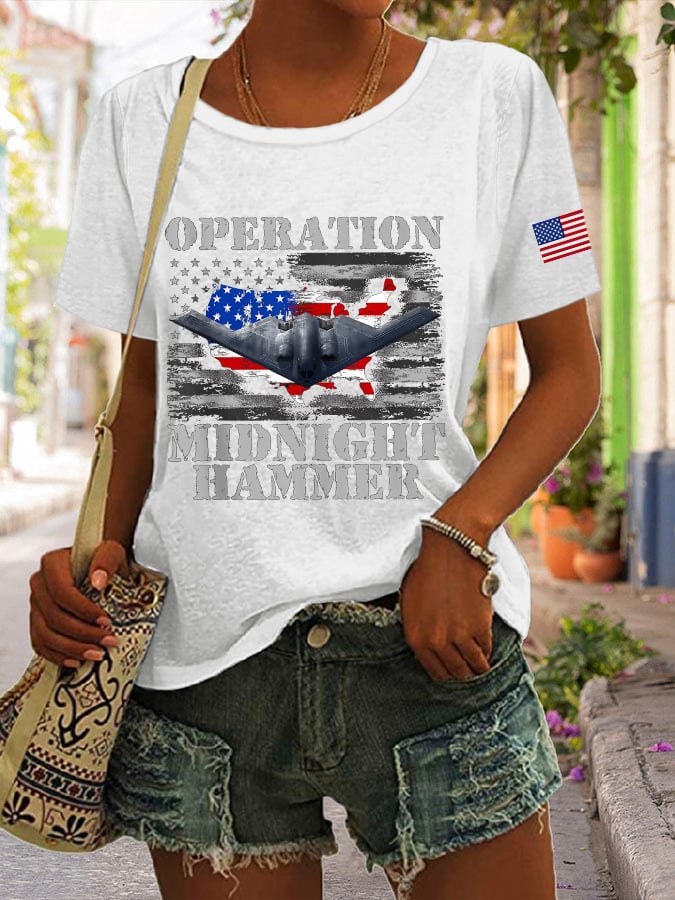 Women's Operation Midnight Hammer Short-sleeved T-shirt