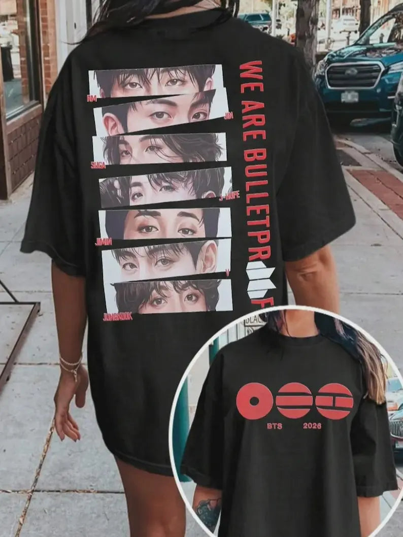 We Are Bulletproof Tour 2026 Shirt