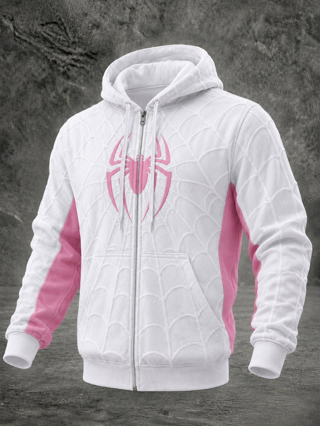 Men's Spider Graphic Print Hoodie