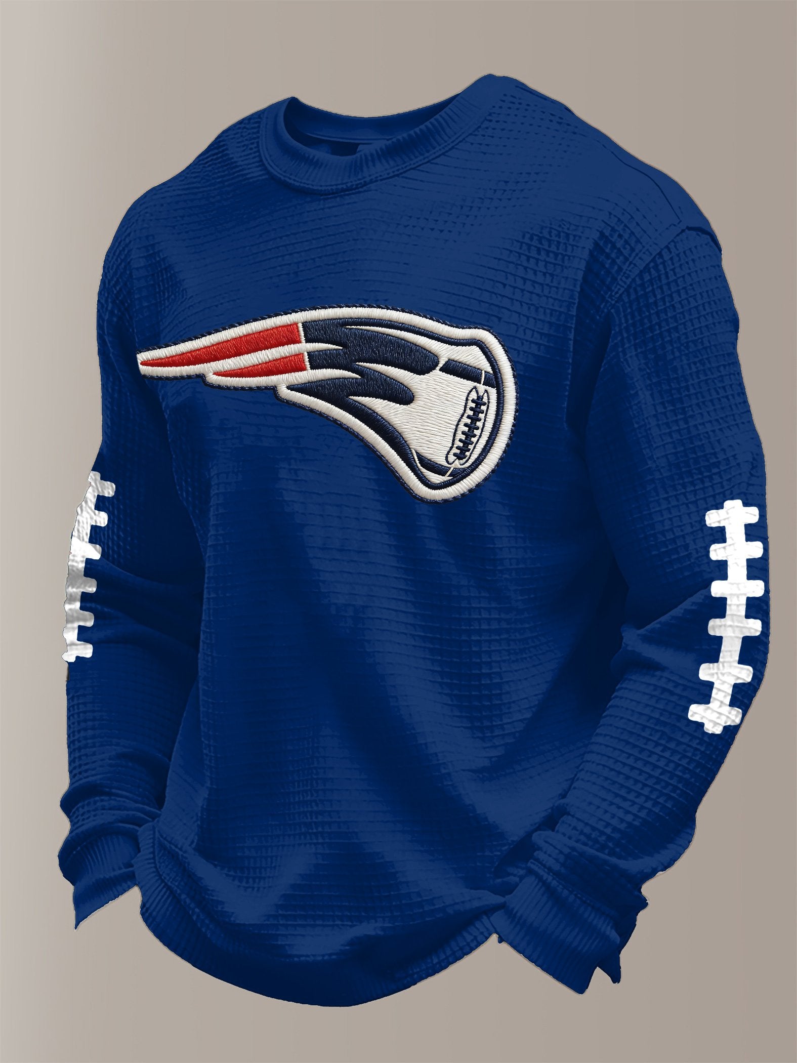 Men's Football Print Waffle T-Shirt