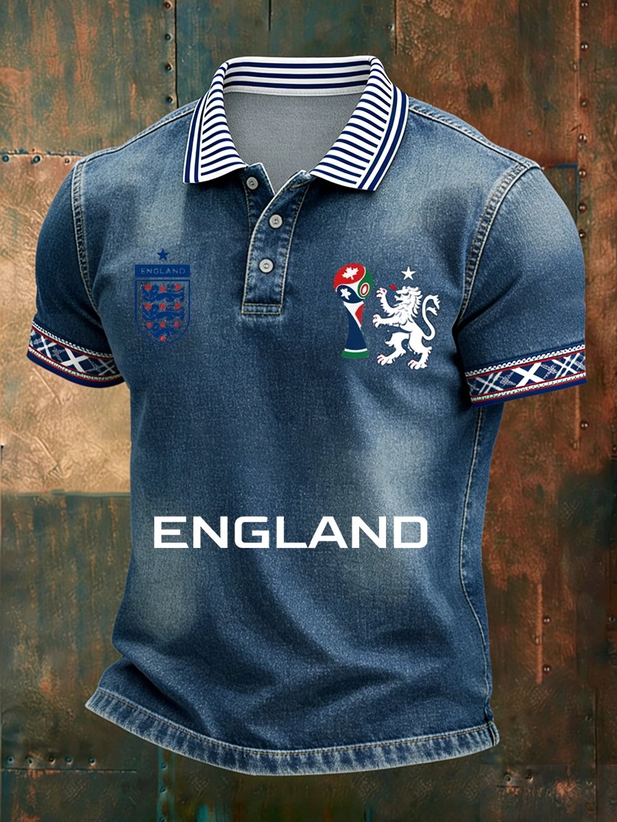 Men's British Football Fan Short-Sleeve T-Shirt