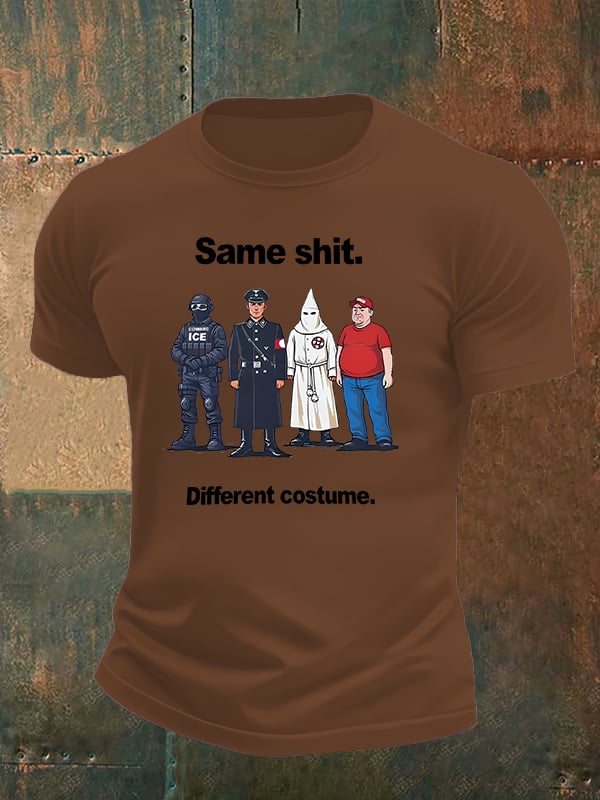 Men's  Different costume  Print  T-Shirt