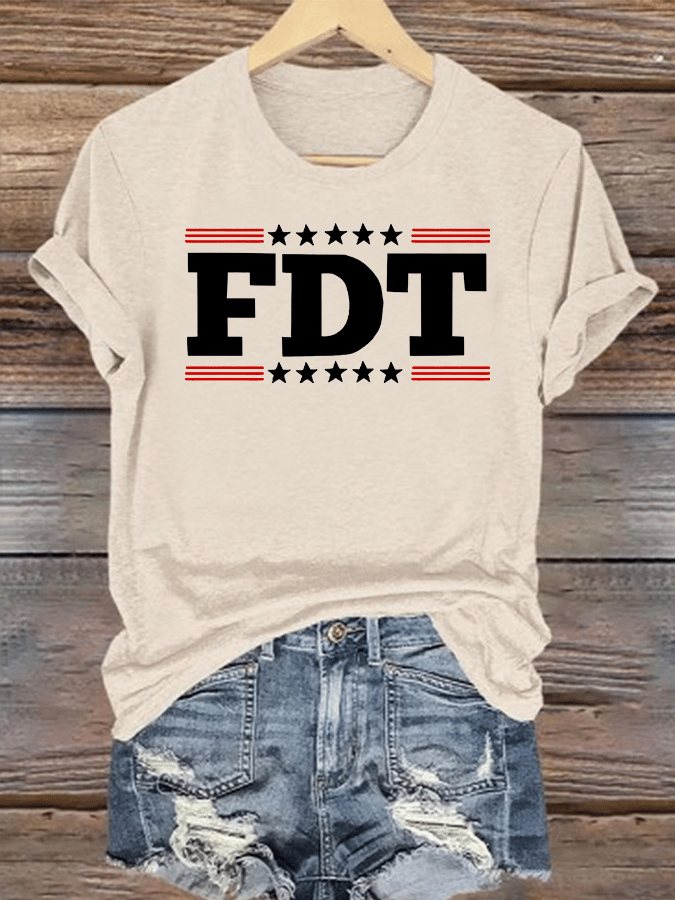 Women's  FDT Print  T-Shirt