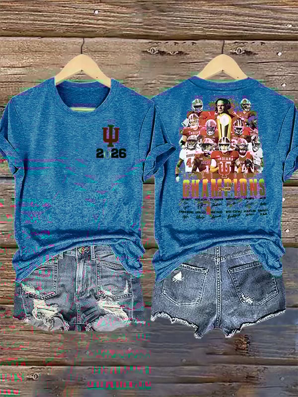 Women's  Football Print T-Shirt