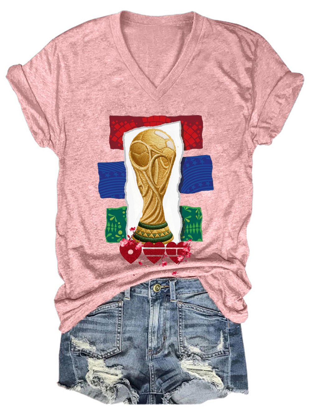 Women's Art Print Casual T-shirt