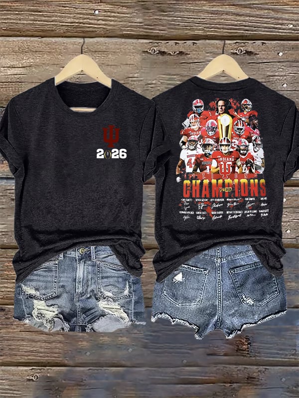 Women's  Football Print T-Shirt