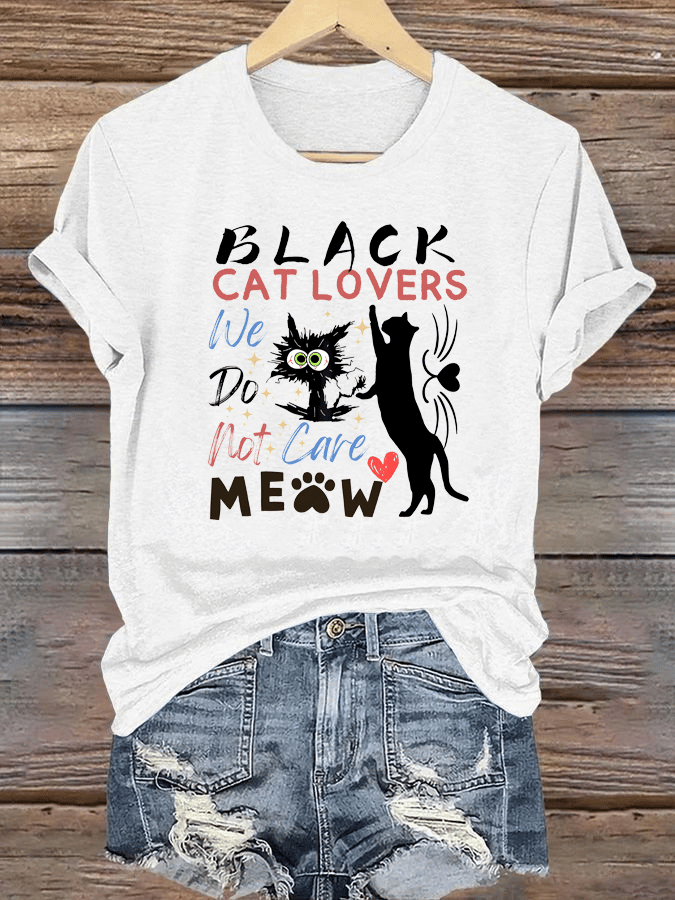 Women's  Retro Funny Proud Member Of Club We Do Not Care Menopause Perimenopause Print  T-shirt