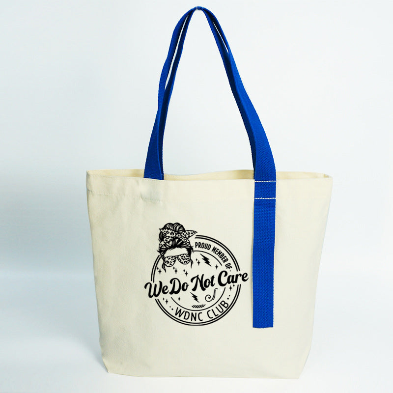 Women's Retro Funny Proud Member Of Club We Do Not Care Menopause Perimenopause Print Bag