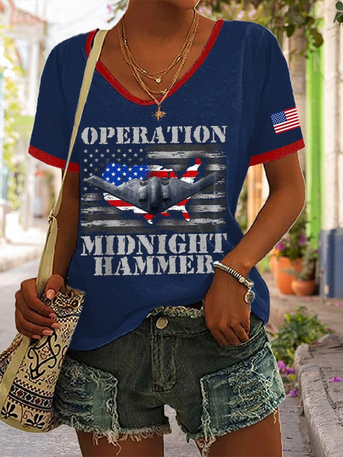 Women's Operation Midnight Hammer Short-sleeved T-shirt