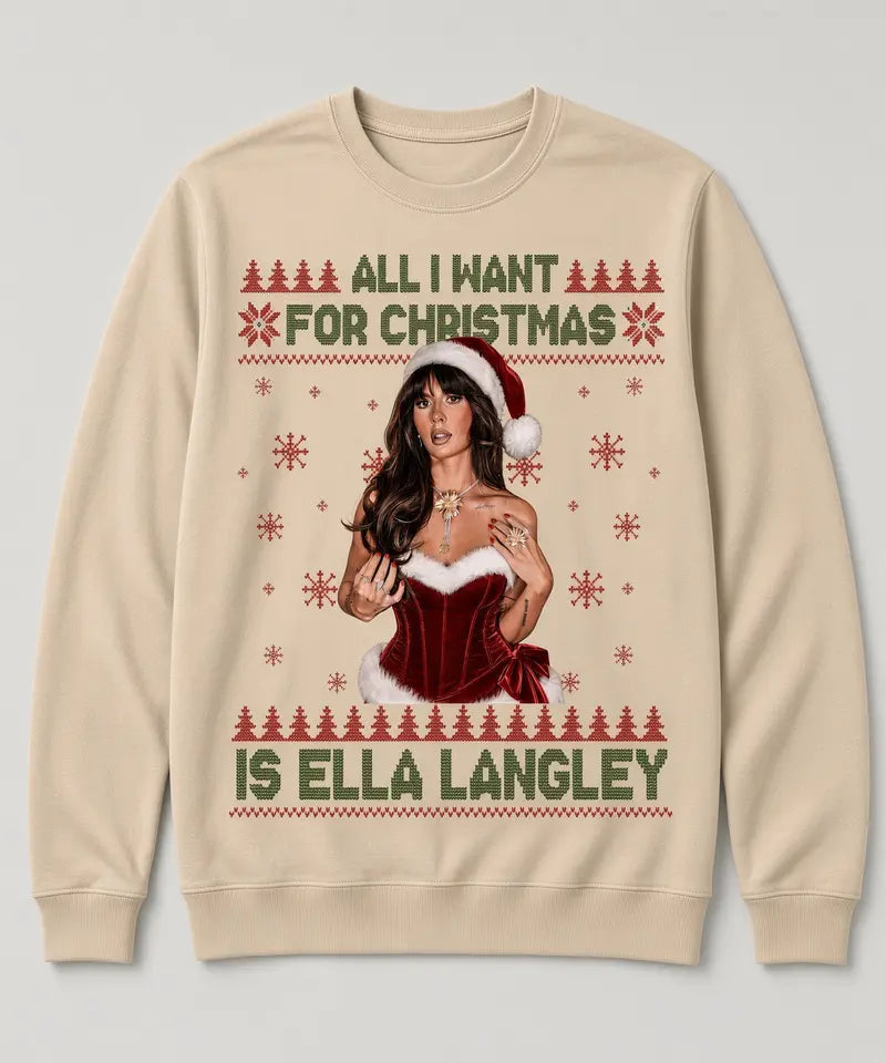 Unisex Christmas Country Music Graphic Hoodie & Crewneck Sweatshirt – The Ultimate Holiday Gift for Country Music Fans 🎄🤠🎸