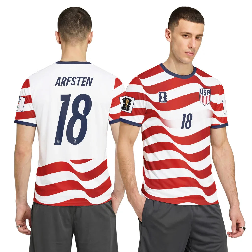Arfsten 18 AOP T-Shirt World Cup USA Home