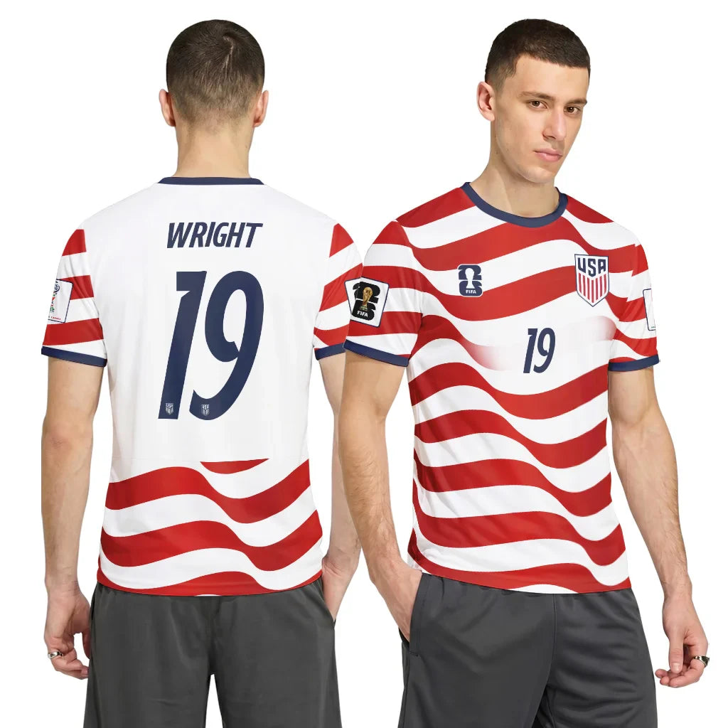 Wright 19 AOP T-Shirt World Cup USA Home