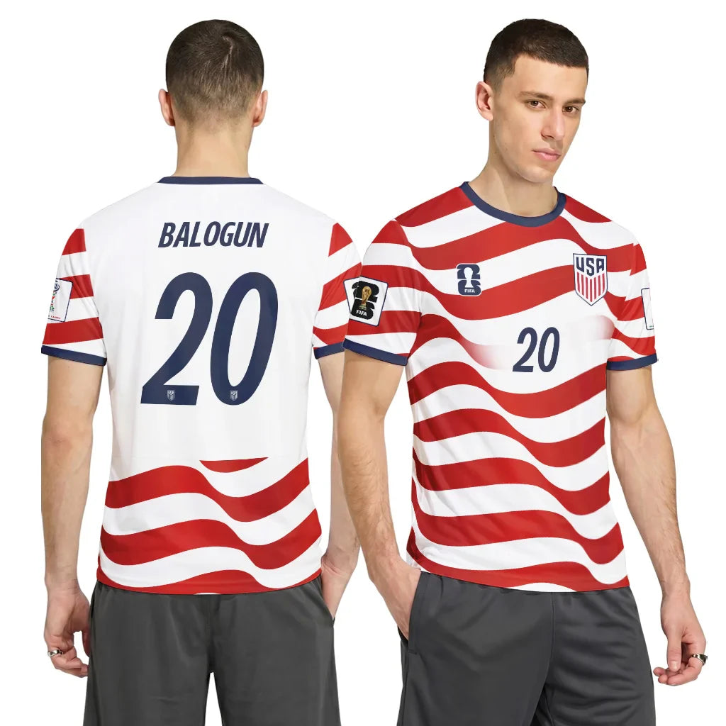 Balogun 20 AOP T-Shirt World Cup USA Home