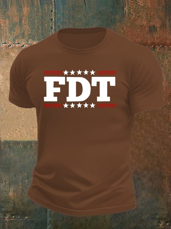 Men's  FDT Print  T-Shirt