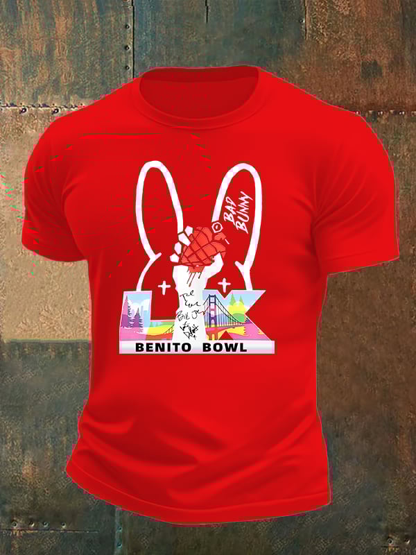 Men's Opening And Halftime Shows Print Casual T-shirt