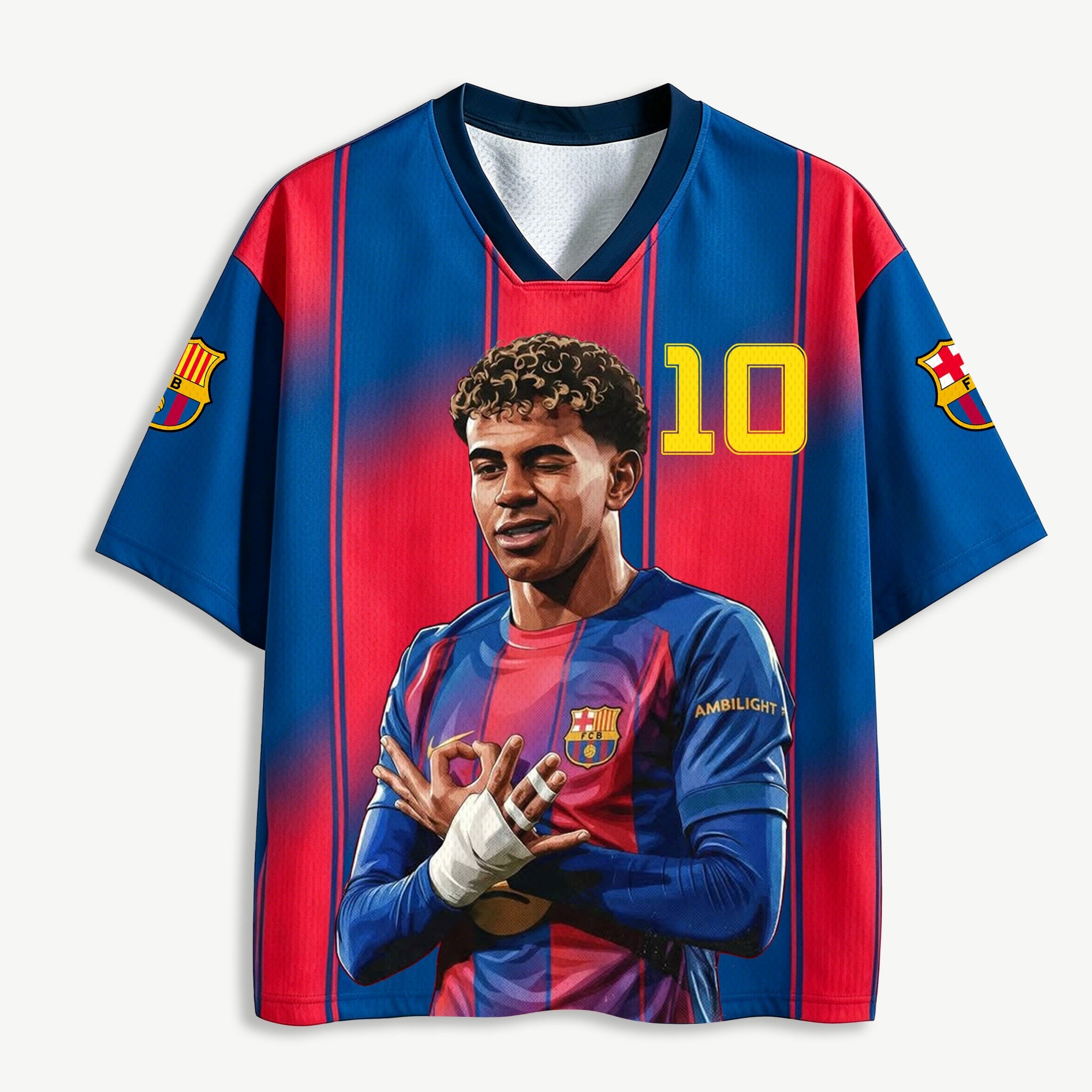 2026 Lamine Yamal #10 Barcelona Mesh Jersey