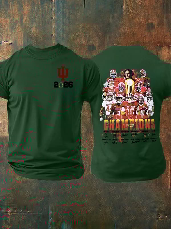 Men's  Football  Print  T-Shirt