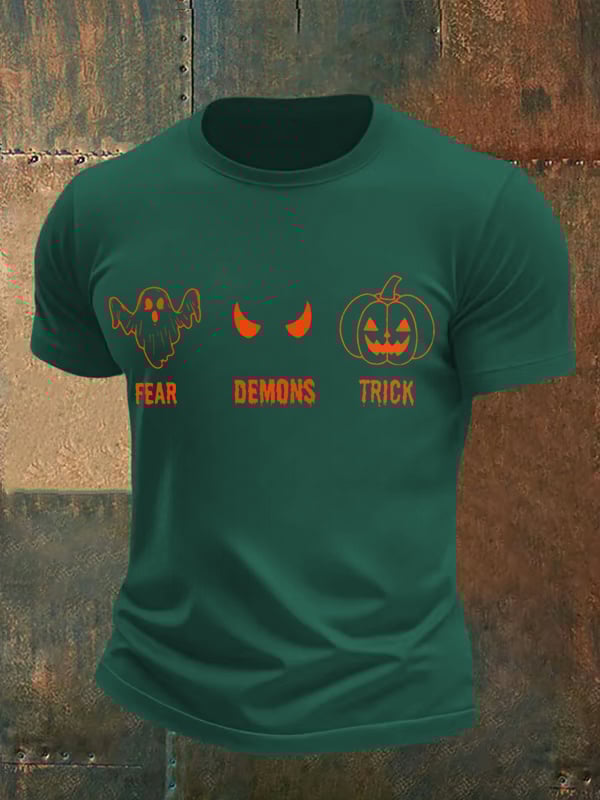 Men's Halloween FDT Print  T-Shirt