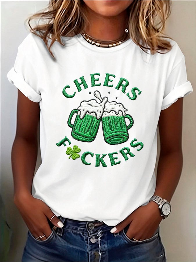 Women's St Patrick's Day Casual T-Shirt