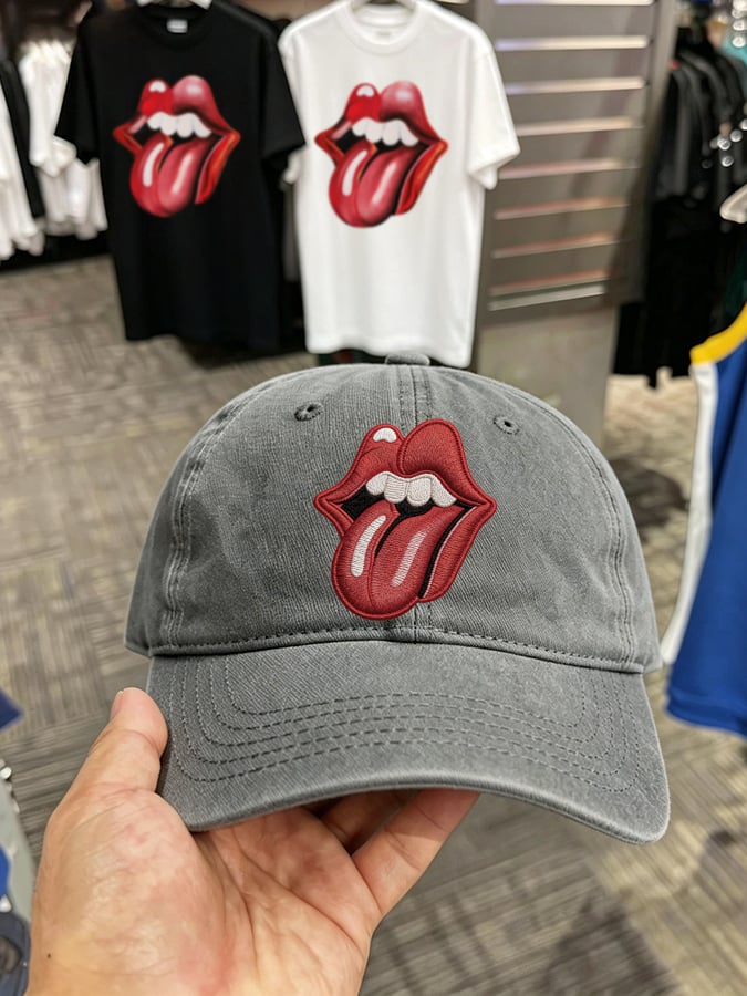 Retro In The Stars Print Baseball Cap