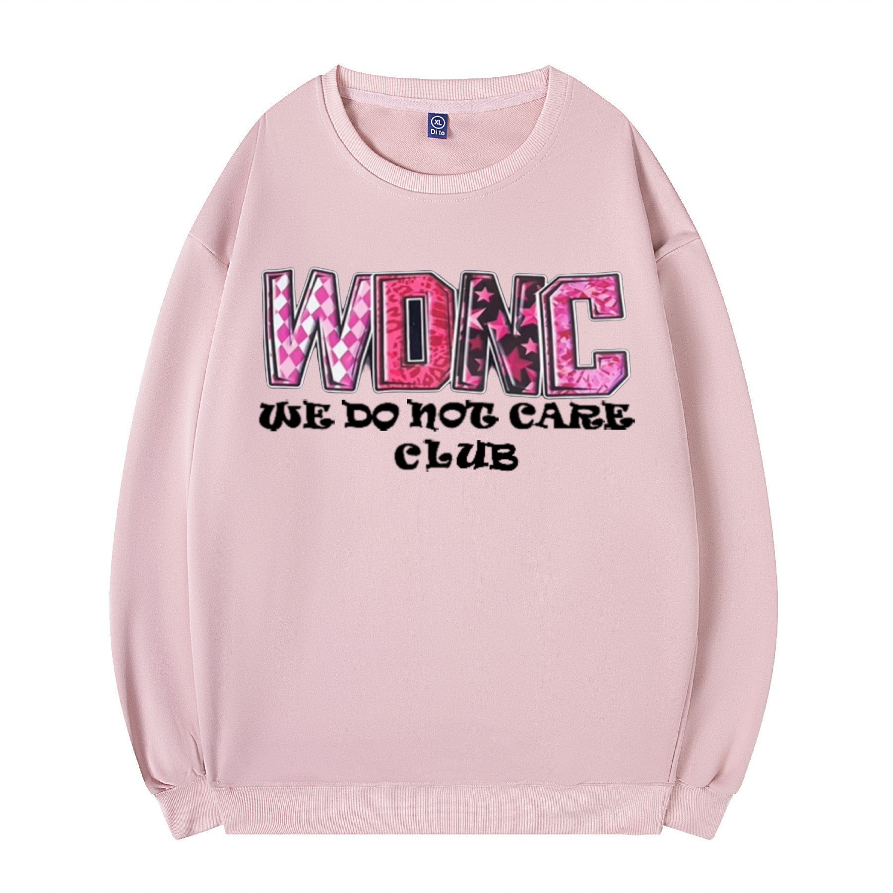 Women's Retro Funny Proud Member Of Club We Do Not Care Menopause Perimenopause Print sweatshirt