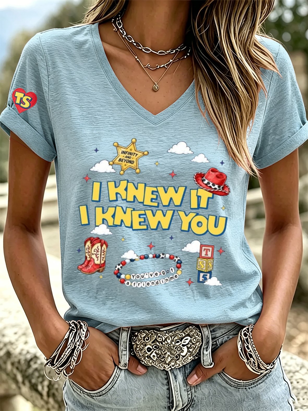 Women's Casual Print Short-Sleeve T-Shirt