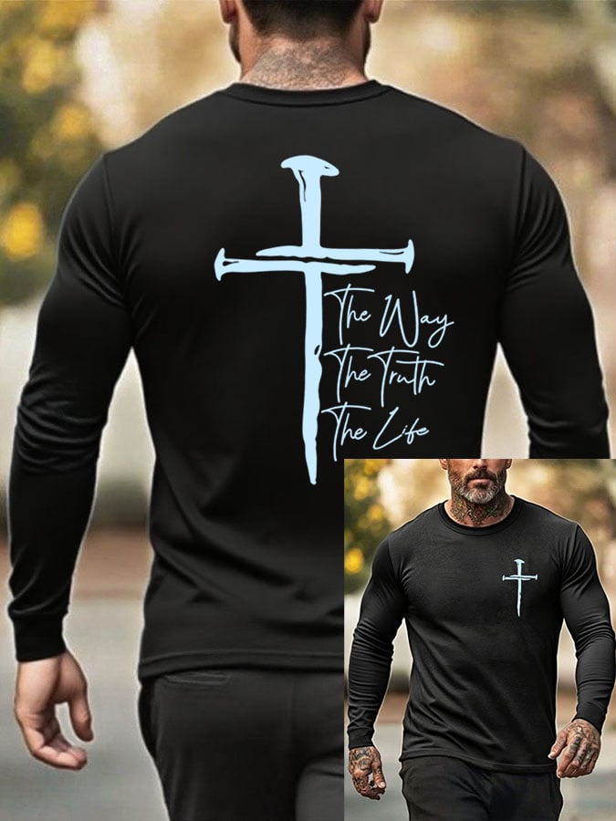 Men's The Way The Truth The Life Print T-Shirt