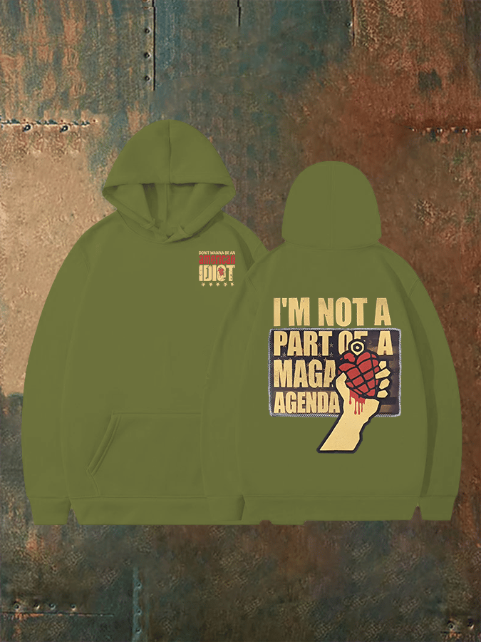 Unisex  american idiot  Print  Hoodie