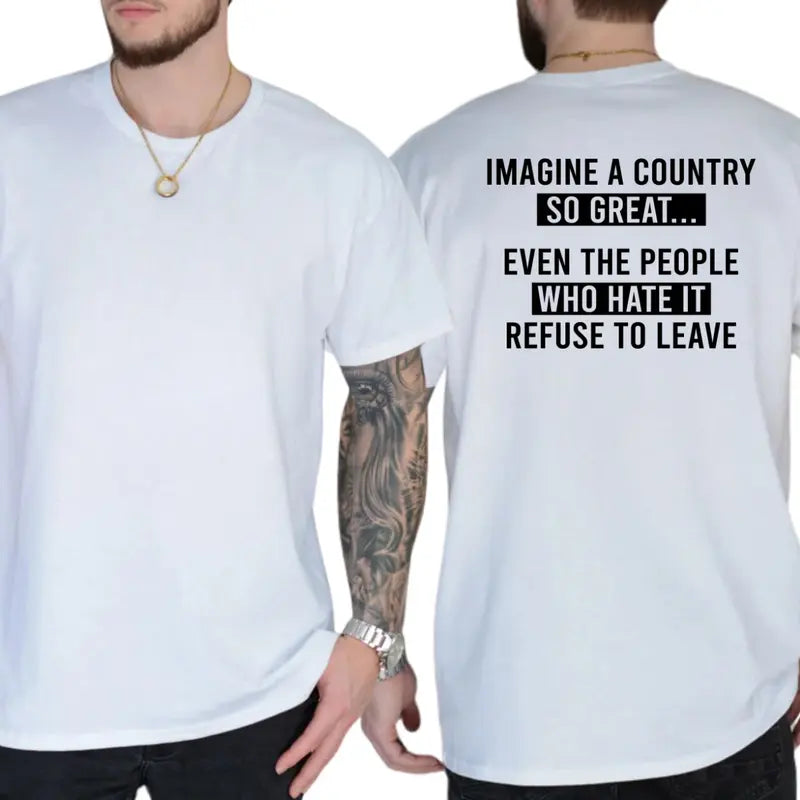 Unisex Imagine A Country So Great T-Shirt
