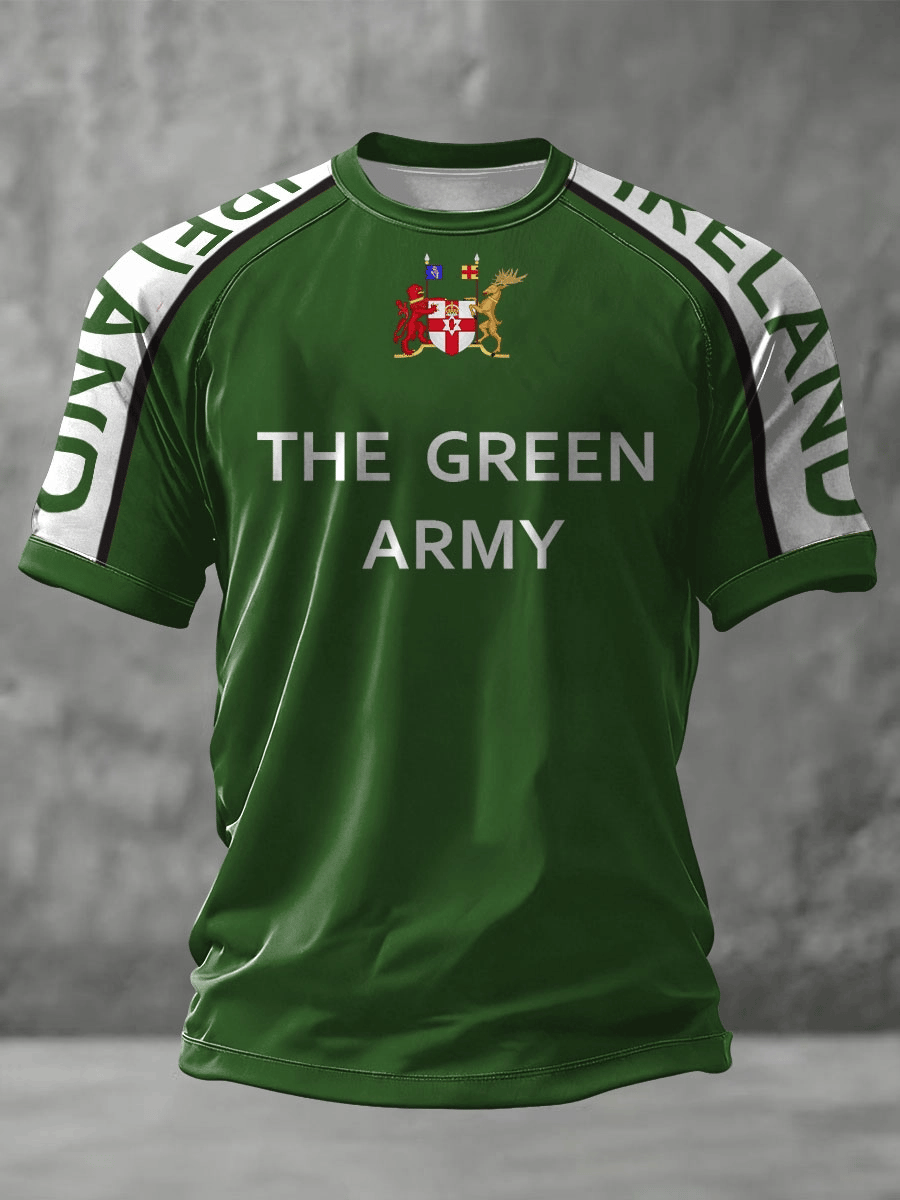 Unisex Ireland Football Lover 2026 Printed T-Shirt