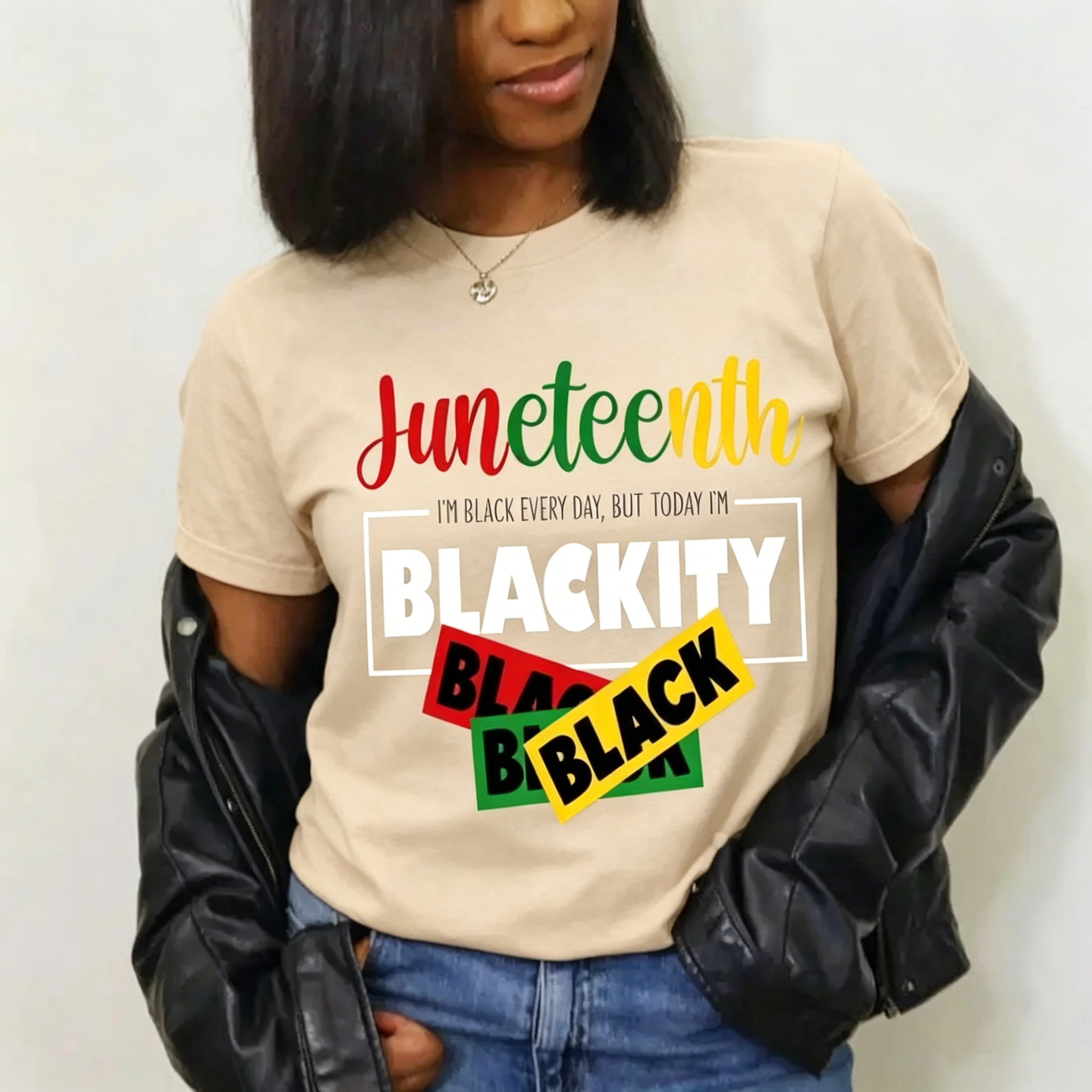 Unisex Juneteenth 1865 Hot Stamped T-Shirt