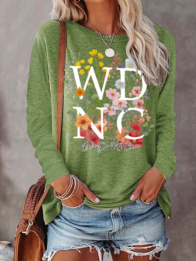 Retro Funny WDNC Club Menopause Perimenopause Print T-Shirt