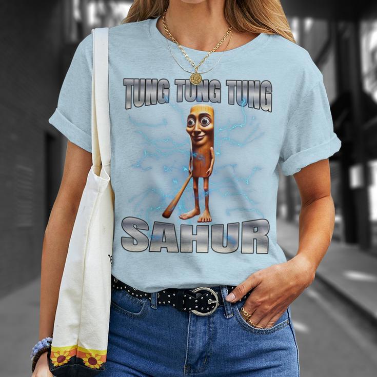 Women's Tung Tung Sahur Cadeau Humoristique T-Shirt