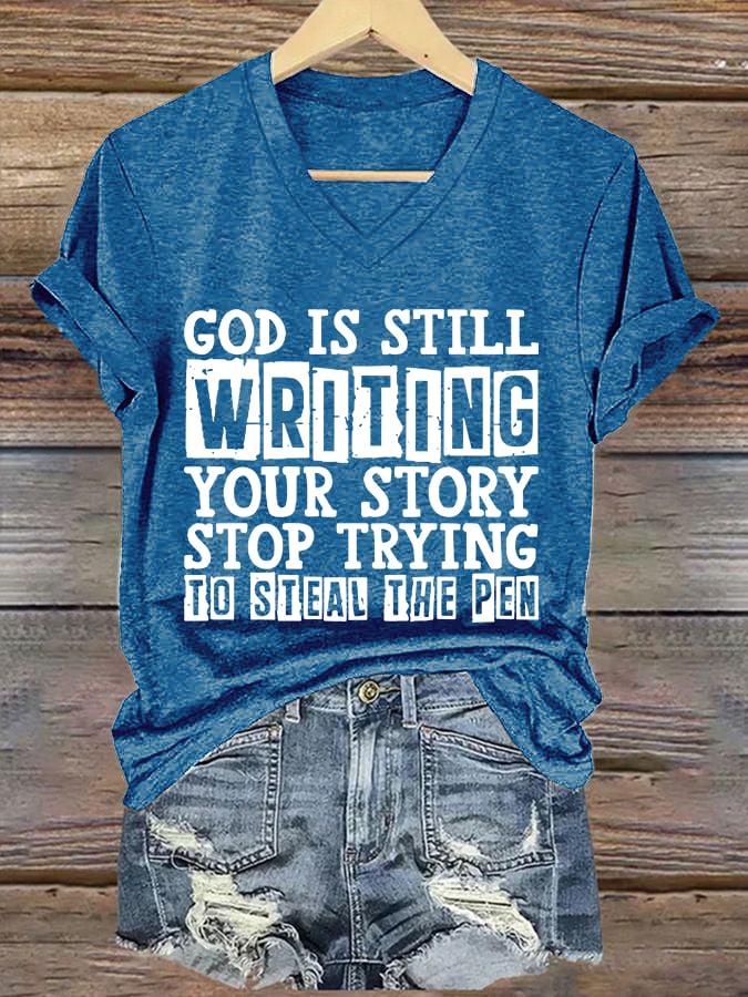 Women'S Casual Faith Short Sleeve T-Shirt