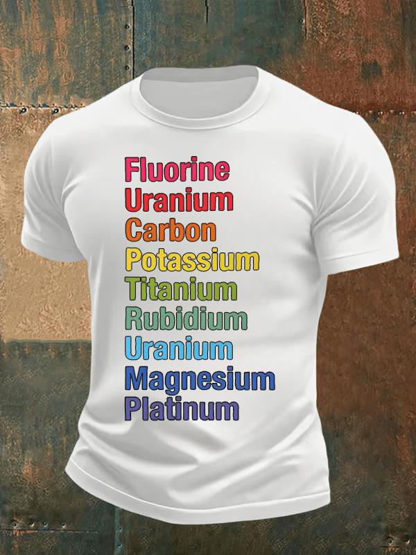 Men's FU*K-tr*mp Print T-Shirt