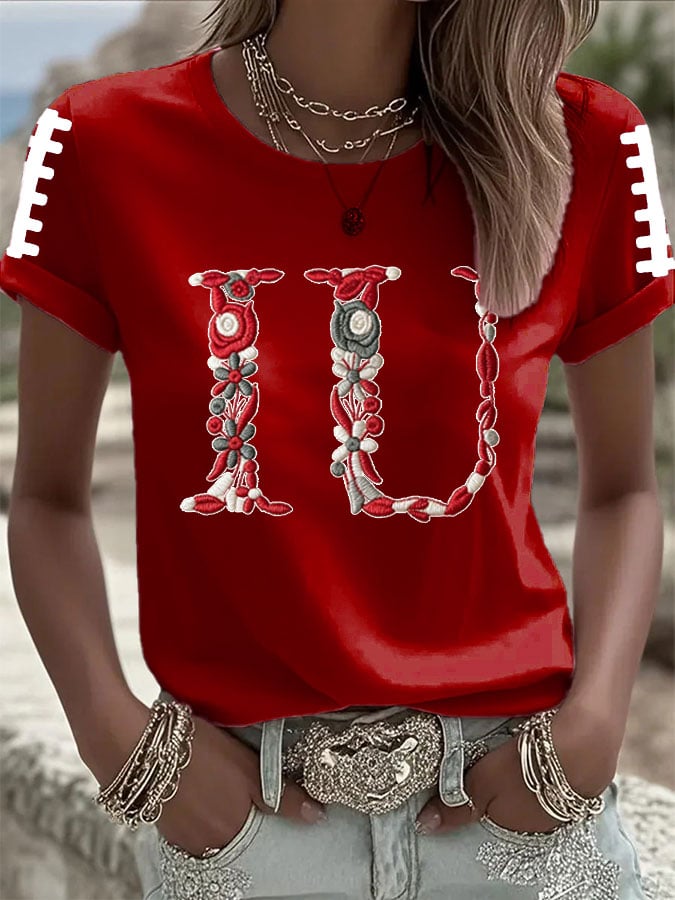 Women's Football  T-shirt