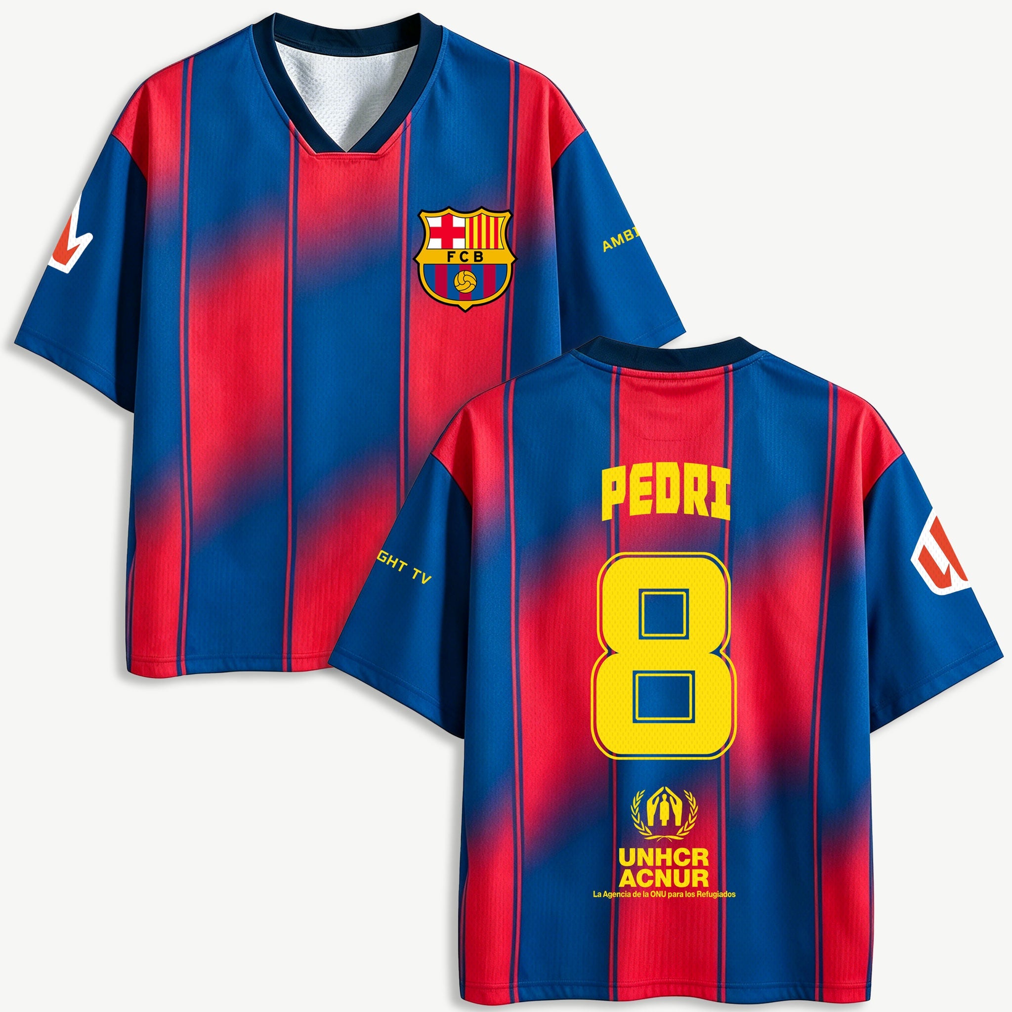 2026 Pedri #8 Barcelona Mesh Jersey