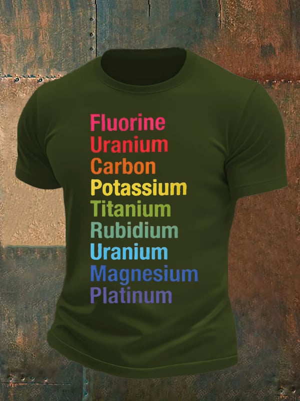 Men's FU*K-tr*mp Print T-Shirt
