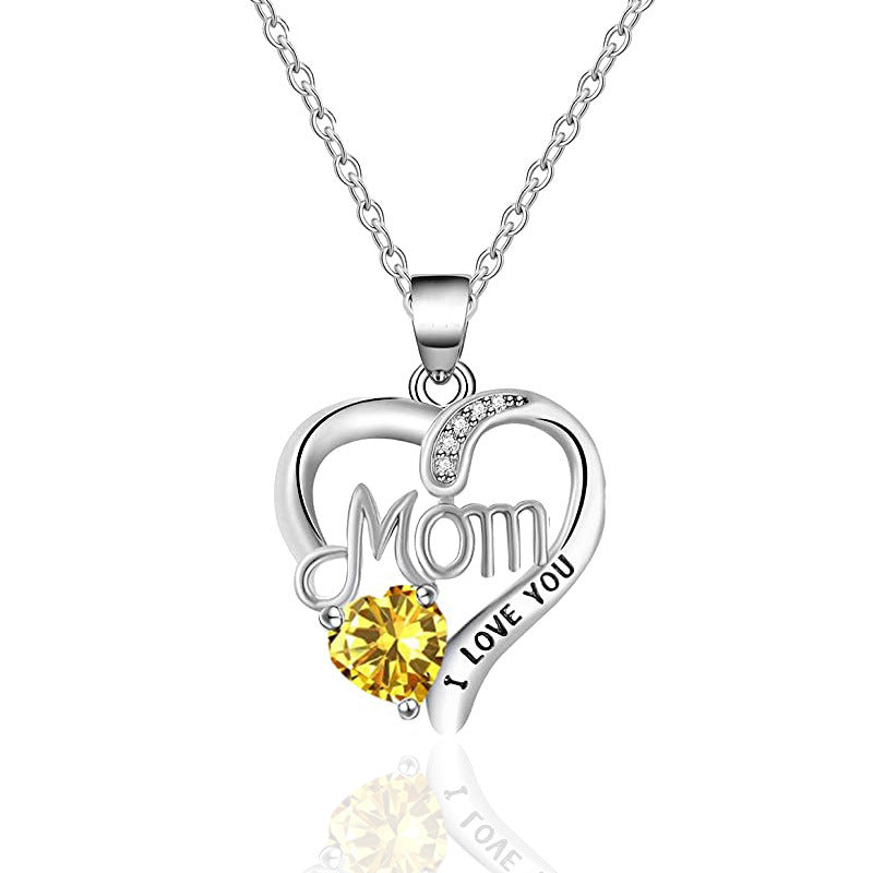 Mother's Day gift 🎁 I love you Mom necklace