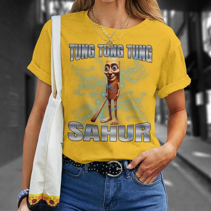 Women's Tung Tung Sahur Cadeau Humoristique T-Shirt