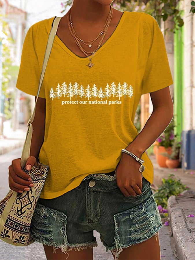 Women's National Parks Print T-shirt